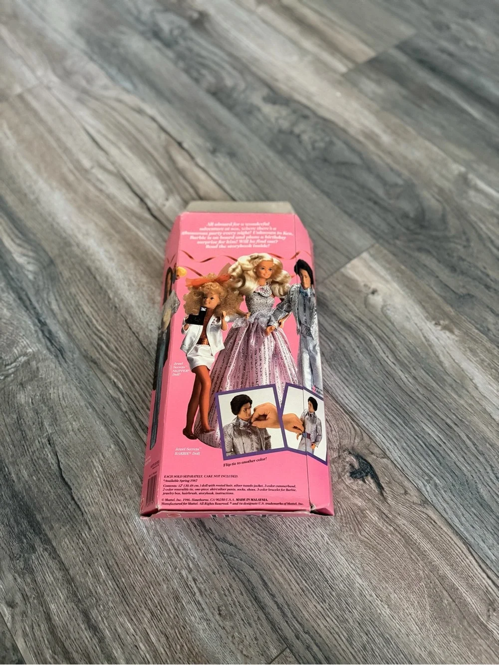 vintage 1986 Mattel Jewel Secrets Ken doll (#1719) new in box